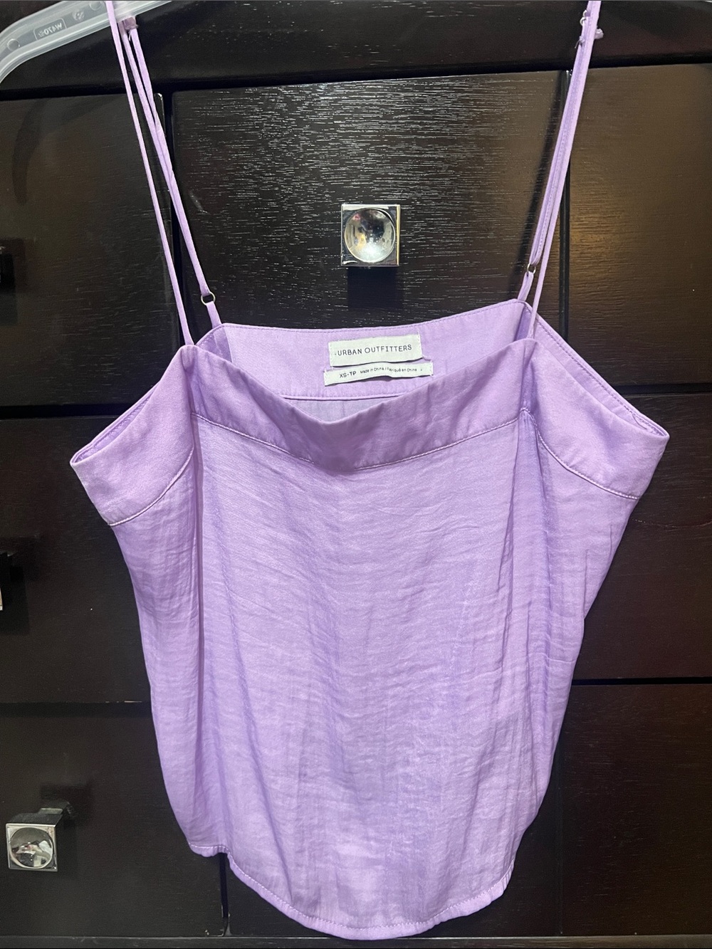 Urban Outfitters Lavender Linen-Blend Cami